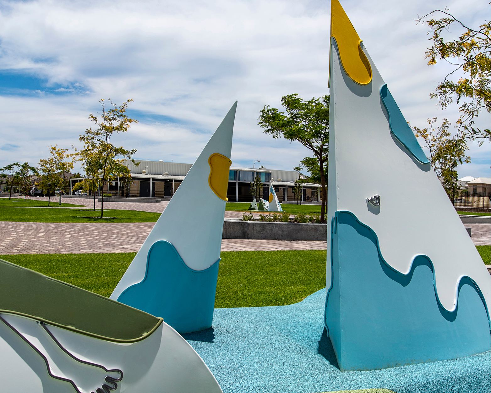 Elisa Markes-Young - 'Do Sheep Dream of the Sea?' for Burns Beach Primary School.